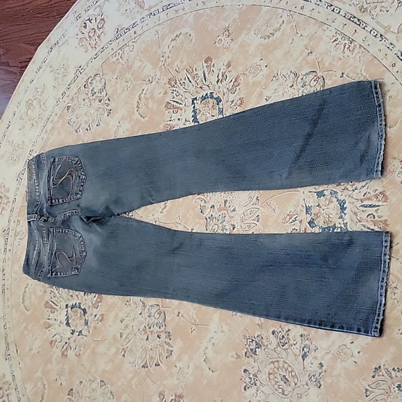 Silver Jeans Suki bootcut classic 5 pocket  75% cotton 25% polyester 28/36 EUC … - Picture 3 of 10